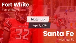 Matchup: Fort White vs. Santa Fe  2018