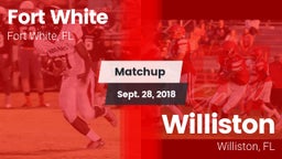 Matchup: Fort White vs. Williston  2018