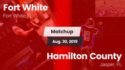 Matchup: Fort White vs. Hamilton County  2019