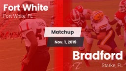 Matchup: Fort White vs. Bradford  2019
