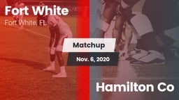 Matchup: Fort White vs. Hamilton Co 2020