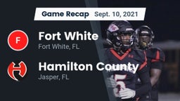 Recap: Fort White  vs. Hamilton County  2021