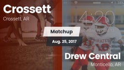 Matchup: Crossett vs. Drew Central  2017