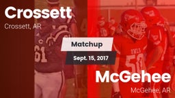 Matchup: Crossett vs. McGehee  2017