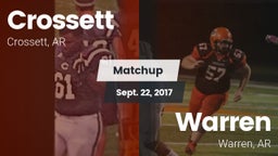 Matchup: Crossett vs. Warren  2017