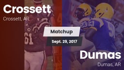 Matchup: Crossett vs. Dumas  2017