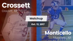 Matchup: Crossett vs. Monticello  2017