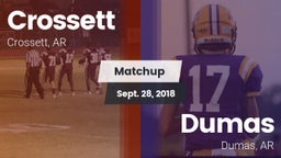 Matchup: Crossett vs. Dumas  2018