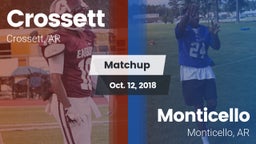 Matchup: Crossett vs. Monticello  2018