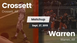 Matchup: Crossett vs. Warren  2019