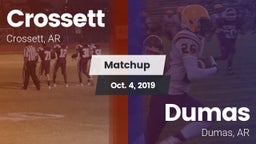 Matchup: Crossett vs. Dumas  2019