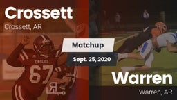 Matchup: Crossett vs. Warren  2020