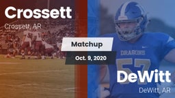 Matchup: Crossett vs. DeWitt  2020