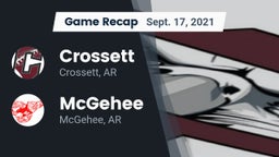 Recap: Crossett  vs. McGehee  2021