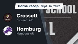Recap: Crossett  vs. Hamburg  2022