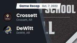Recap: Crossett  vs. DeWitt  2022