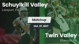 Matchup: Schuylkill Valley vs. Twin Valley  2017