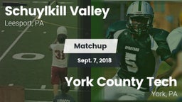 Matchup: Schuylkill Valley vs. York County Tech  2018