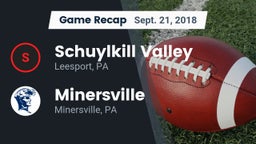 Recap: Schuylkill Valley  vs. Minersville  2018
