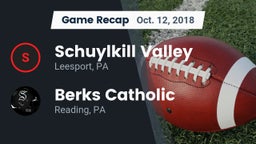Recap: Schuylkill Valley  vs. Berks Catholic  2018