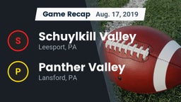 Recap: Schuylkill Valley  vs. Panther Valley  2019