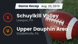 Recap: Schuylkill Valley  vs. Upper Dauphin Area  2019