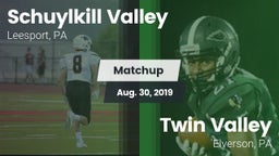 Matchup: Schuylkill Valley vs. Twin Valley  2019