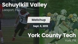 Matchup: Schuylkill Valley vs. York County Tech  2019
