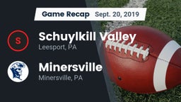 Recap: Schuylkill Valley  vs. Minersville  2019