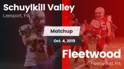 Matchup: Schuylkill Valley vs. Fleetwood  2019