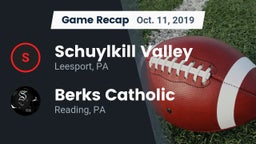 Recap: Schuylkill Valley  vs. Berks Catholic  2019