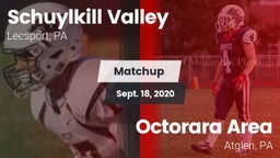 Matchup: Schuylkill Valley vs. Octorara Area  2020