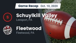 Recap: Schuylkill Valley  vs. Fleetwood  2020