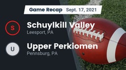Recap: Schuylkill Valley  vs. Upper Perkiomen  2021
