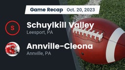 Recap: Schuylkill Valley  vs. Annville-Cleona  2023