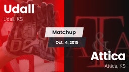 Matchup: Udall vs. Attica  2019