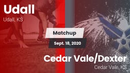 Matchup: Udall vs. Cedar Vale/Dexter  2020