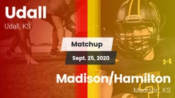 Matchup: Udall vs. Madison/Hamilton  2020