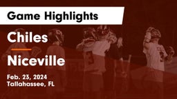 Chiles  vs Niceville  Game Highlights - Feb. 23, 2024