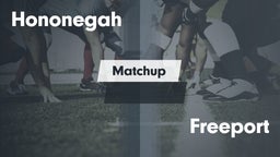 Matchup: Hononegah High vs. Freeport  2016
