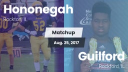 Matchup: Hononegah High vs. Guilford  2017