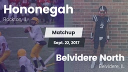 Matchup: Hononegah High vs. Belvidere North  2017
