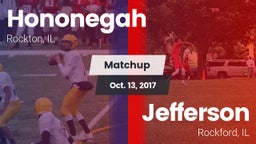 Matchup: Hononegah High vs. Jefferson  2017
