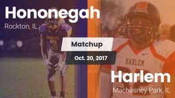 Matchup: Hononegah High vs. Harlem  2017