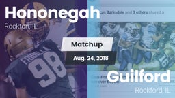 Matchup: Hononegah High vs. Guilford  2018