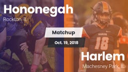 Matchup: Hononegah High vs. Harlem  2018
