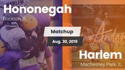 Matchup: Hononegah High vs. Harlem  2019
