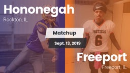 Matchup: Hononegah High vs. Freeport  2019