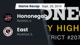 Recap: Hononegah  vs. East  2019