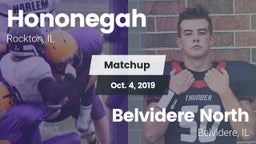 Matchup: Hononegah High vs. Belvidere North  2019